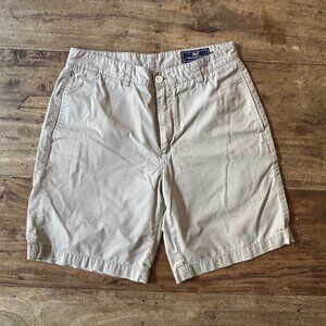 Vineyard Vines Club Shorts Chino Khaki Golf Casual Performance Mens Size 32 X 8